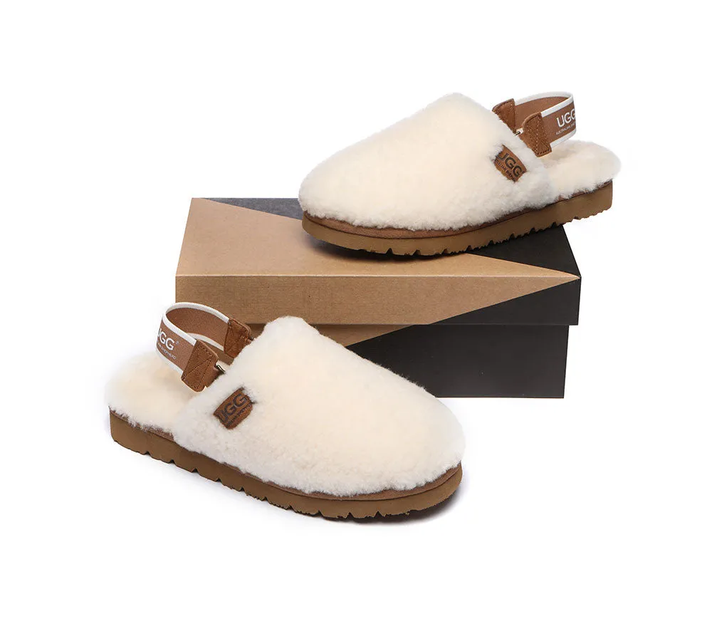 Removable Strap Slingback Ugg Slipper Women Kamari