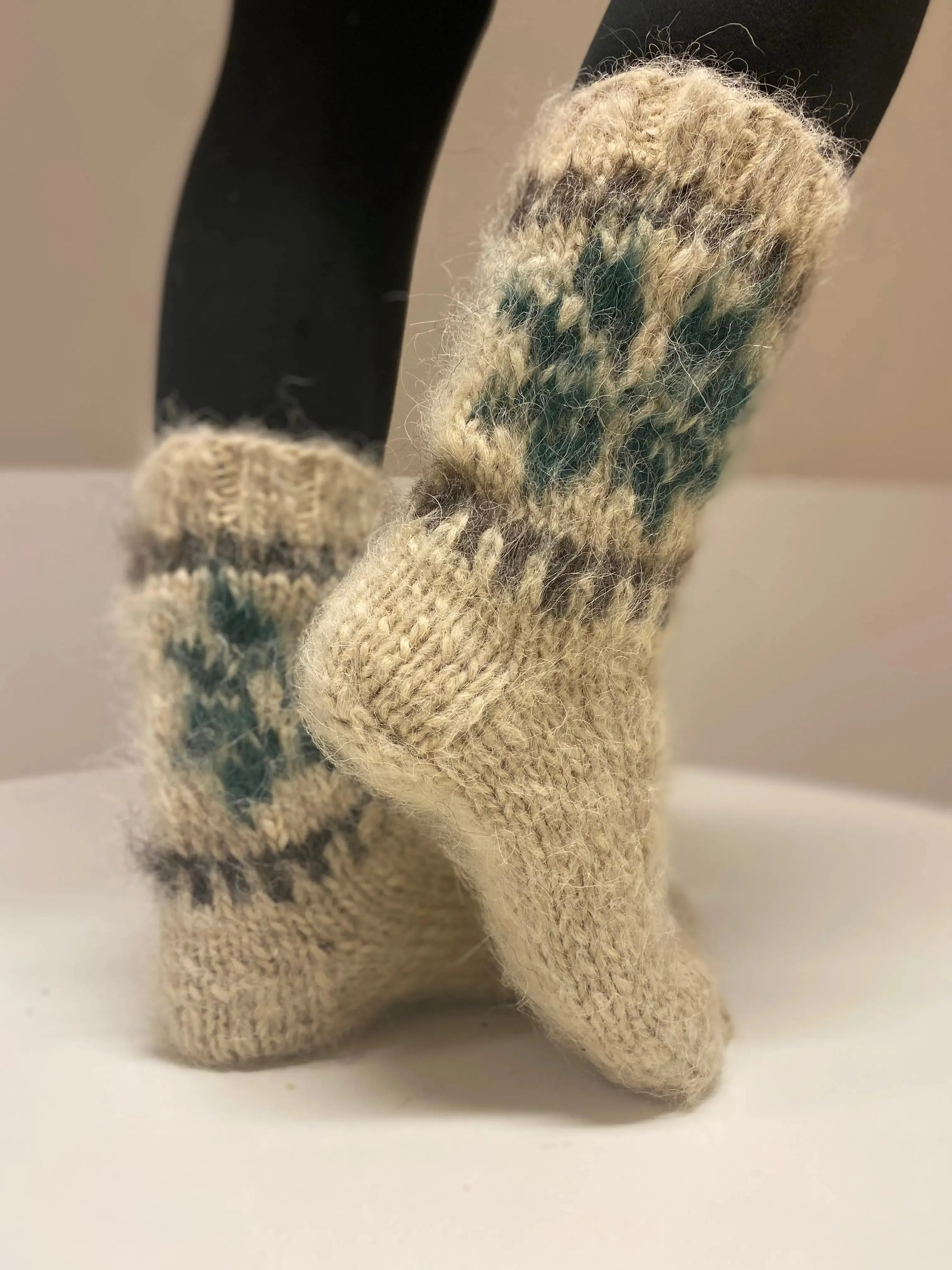 Socks Knitted Wool