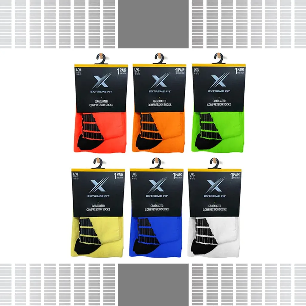 Sports Lightweight Compression Socks (6-Pairs)