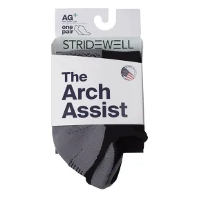 Stridewell Arch Assist Socks- Black