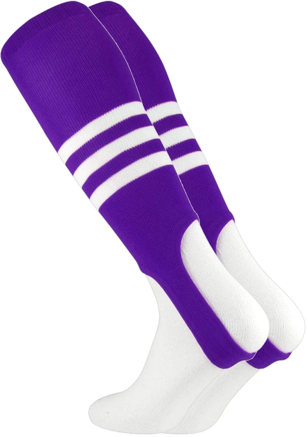 TCK Striped Baseball Stirrups 7 Inch Pattern B