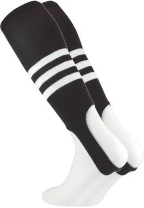 TCK Striped Baseball Stirrups 7 Inch Pattern B