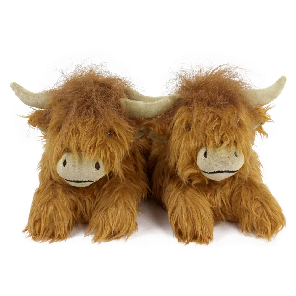 The Original Highland Cattle Slippers