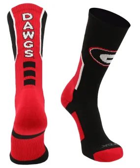 University of Georgia Bulldogs Socks Perimeter Crew