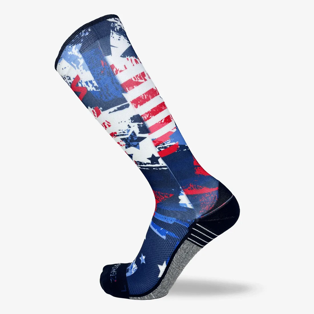 USA Stars and Stripes Compression Socks (Knee-High)