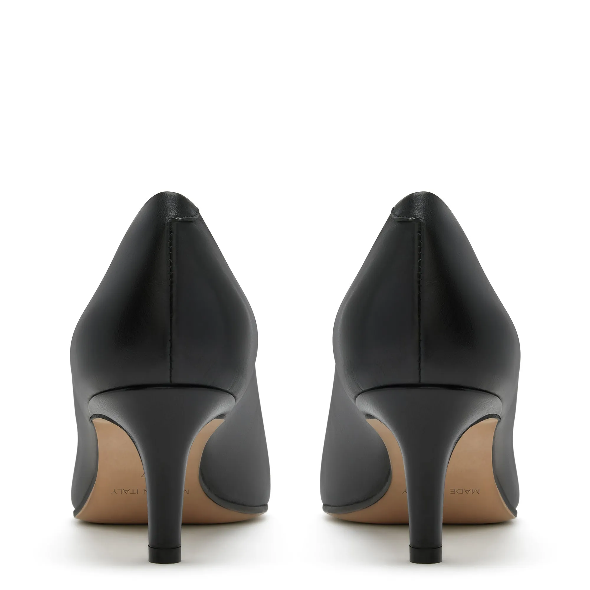 Vendôme Loraine black calfskin leather pumps