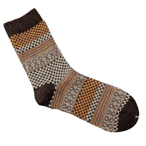 Wool Socks. Angora Cashmere Blend Socks