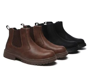 Work Safety Ankle Boots Men Jeffrey