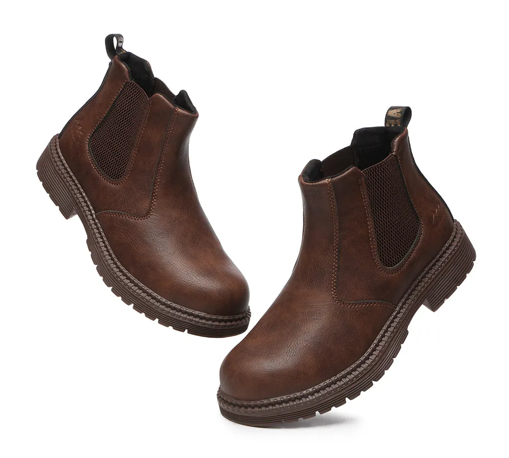 Work Safety Ankle Boots Men Jeffrey