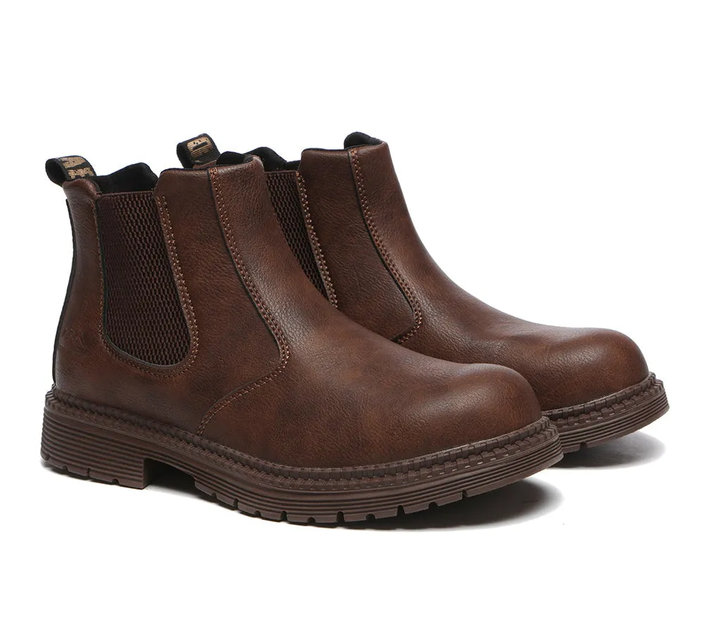 Work Safety Ankle Boots Men Jeffrey