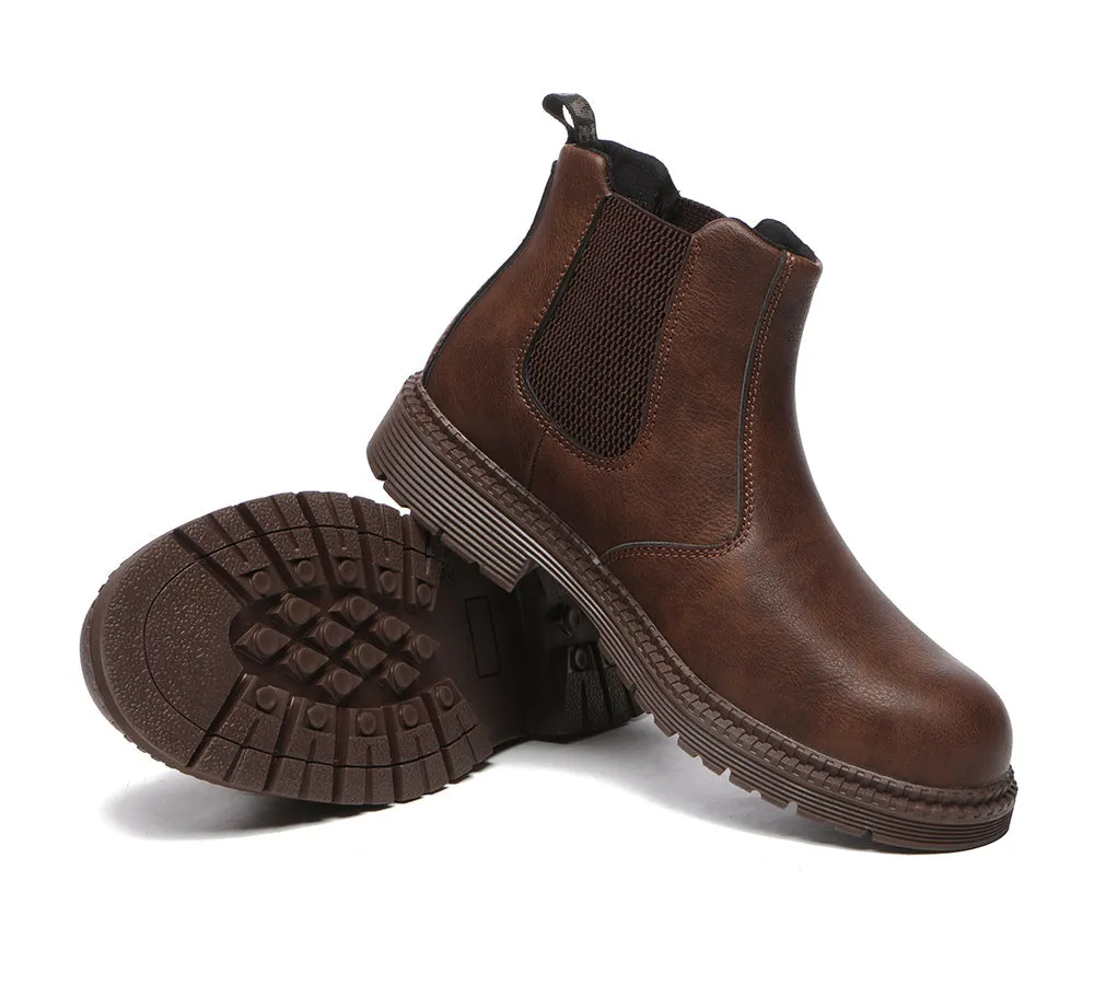 Work Safety Ankle Boots Men Jeffrey